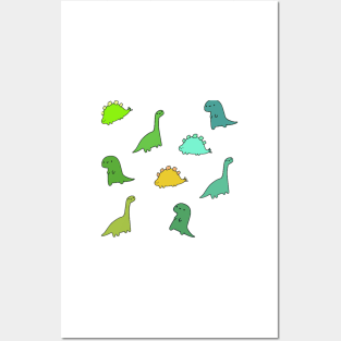 dino pack Posters and Art